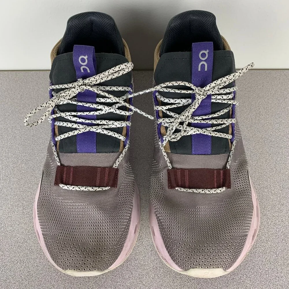 On Running Women’s Sneakers in Pink, Purple, Brown and Black - Picture 3 of 13
